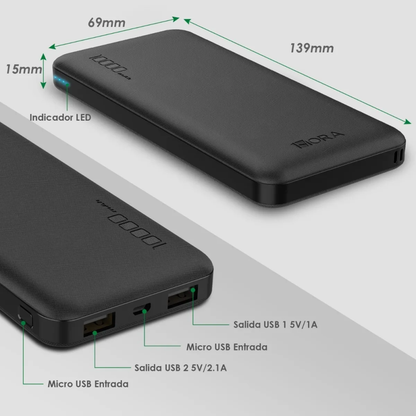 PowerBank 10.000MAH Portátil