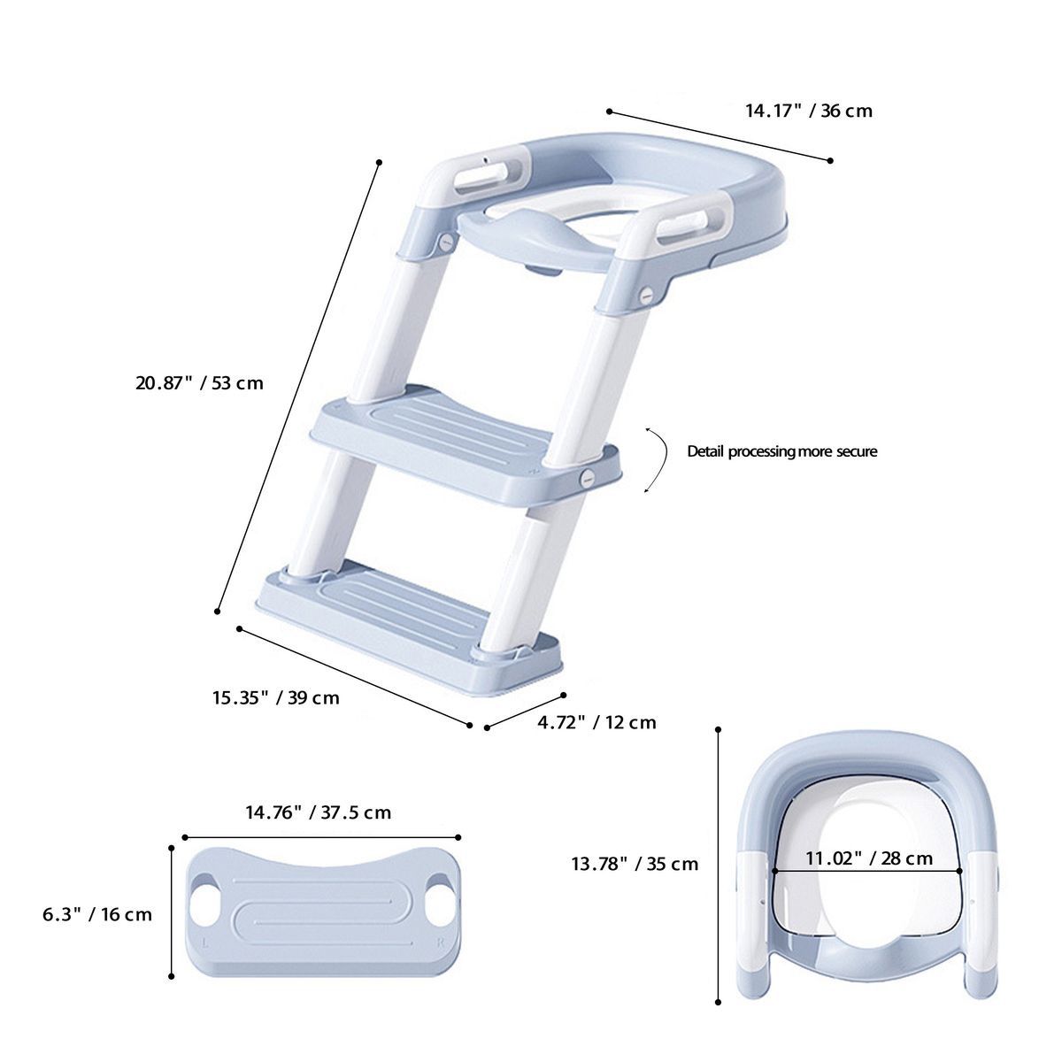 Asiento de entrenamiento para ir al baño🚽