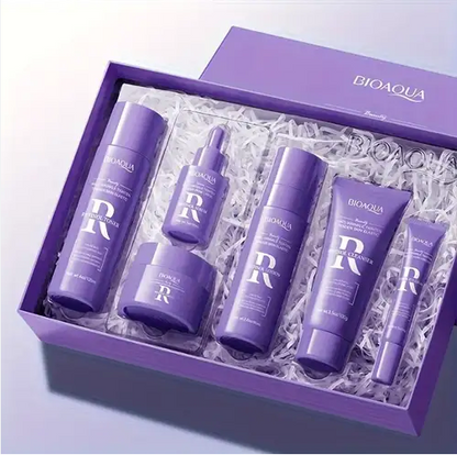 Set Retinol Antiedad (Caja advanced con 6 productos de cuidado facial) 💜