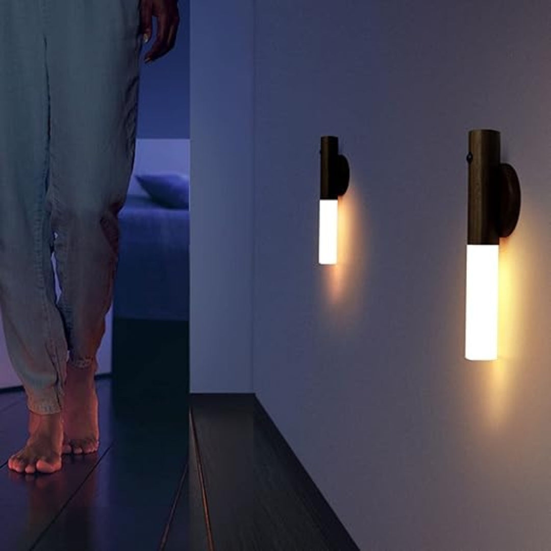 ZenLight - Lampara recargable moderna con sensor de movimiento