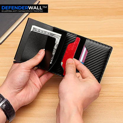 Billetera Anti Clonación con tecnología RFID Defenderwall™