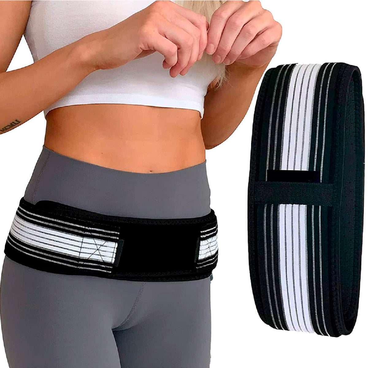 Lumbex 360™ - Cinturón de Soporte Ergonómico para Espalda y Caderas