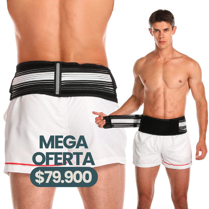 Lumbex 360™ - Cinturón de Soporte Ergonómico para Espalda y Caderas
