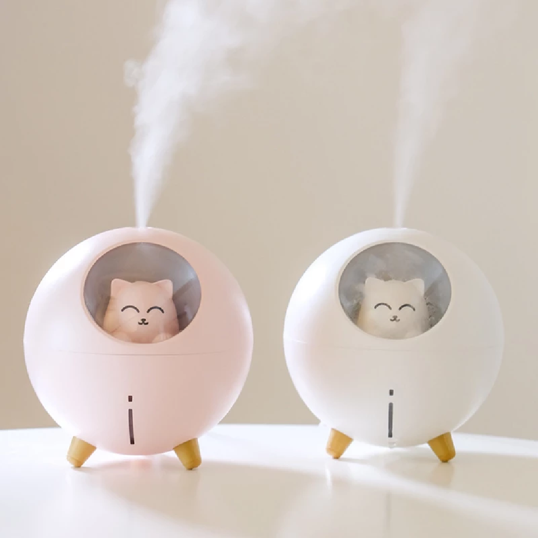 Humidificador: Planeta Gato