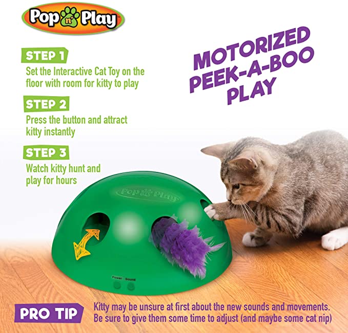 Juguete para gatos Pop n´Play