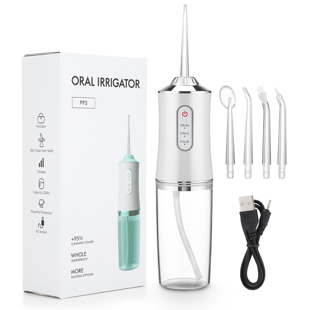 Irrigador Dental Recargable